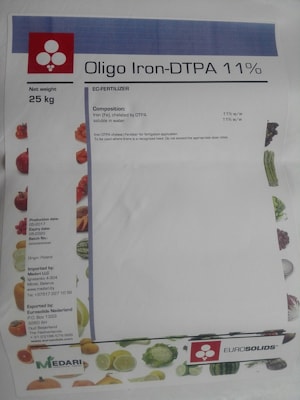 Хелат железа (Oligo Iron) DTPA 11%  