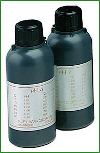 Калибровочные растворы электропроводности (EC) и концентрации кислоты (pH)  