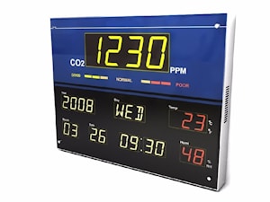 Прибор для измерения концентрации CO2/ температуры°C/влажности модель Wim 530  